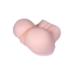 Masturbator realistyczny 2 otwory wibracje 5kg xxl
