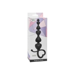 Analna sonda z uchwytem z kulek koralików sex 18cm