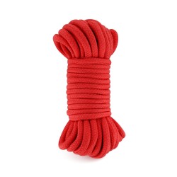 SM BONDAGE ROPE RED 10M (Size: T2)