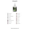 Natural Water Based Lubricant - 17 fl oz / 500 ml - Pump