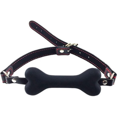 Fetish Fever - Bone Gag - Black