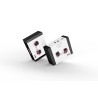 Kajdanki- Cuffs Crazy Horse Red, Small