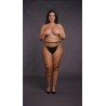 Panty with big fishnet structure.