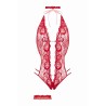 Open crotch Body-Set Renee - Red