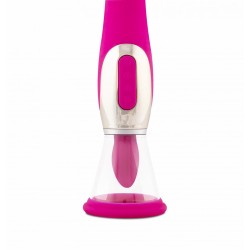 Pleasure Pump With G-Spot Vibrator - Pink
