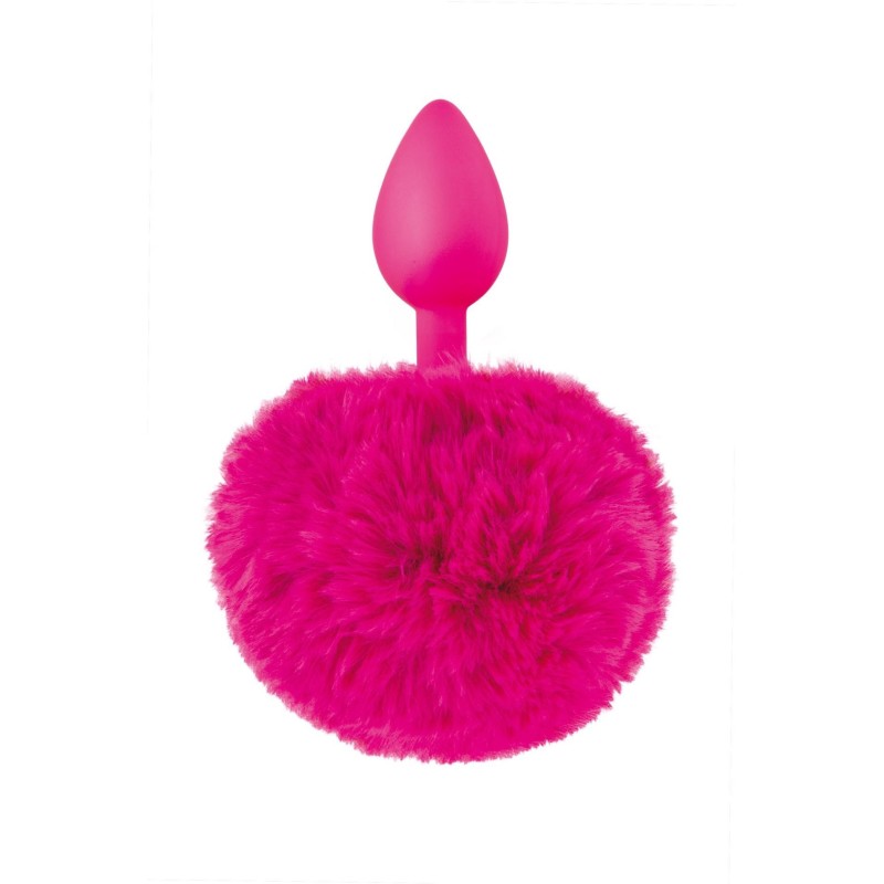 POMPOM FUCHSIA ANAL PLUG