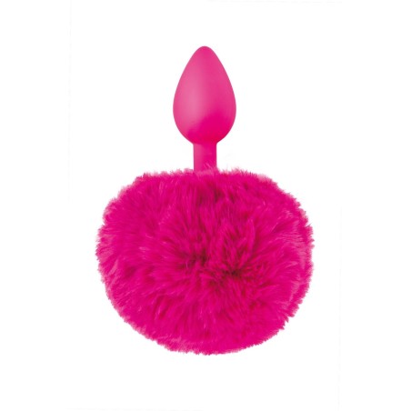 POMPOM FUCHSIA ANAL PLUG