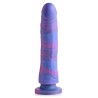 Magic Stick Silicone Dildo With Glitter - 24 cm