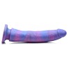 Magic Stick Silicone Dildo With Glitter - 24 cm