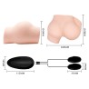 CRAZY BULL- THE REALISTIC Vagina And Anal, Vibration Double holes