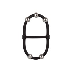 Beaded Dual Silicone Maximizer Black