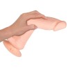 Realistyczne miękkie dildo z przyssawką 20,8 cm