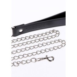 Chain Leash Black