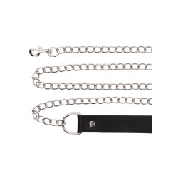 Chain Leash Black