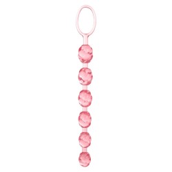 Plug/kulki-SWIRL PLEASURE BEADS PINK