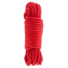 Wiązania-BONDAGE ROPE 10 METER RED