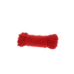 Wiązania-BONDAGE ROPE 10 METER RED