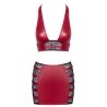 Top & Skirt red L