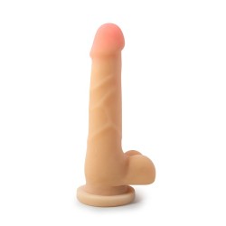 Dildo bardzo realistyczny wyżyłowany giętki penis