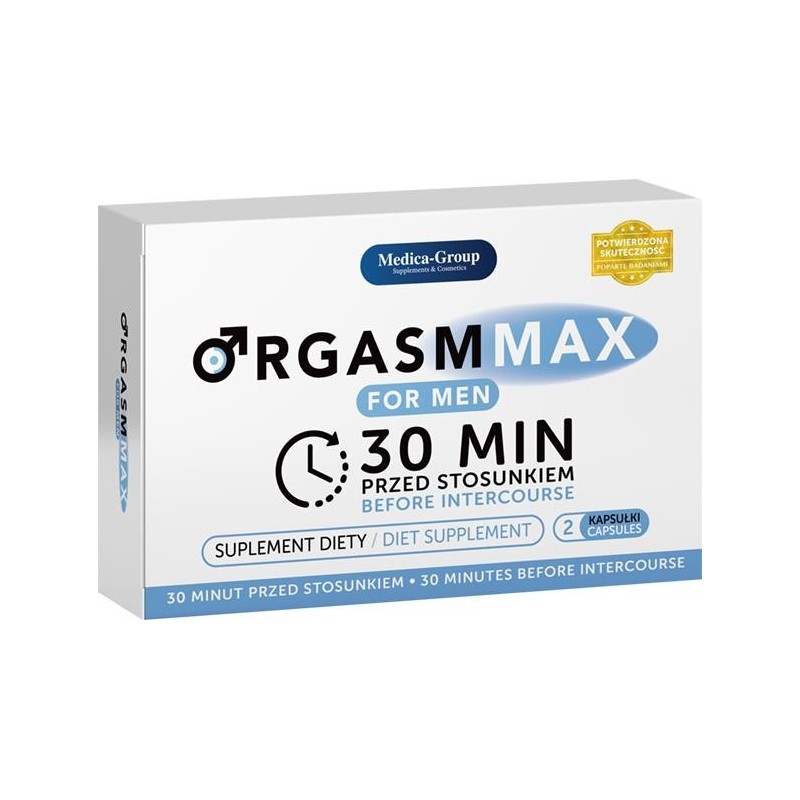 Tabletki na potencję erekcję mężczyzn ORGASM MAX Tabletki na potencję erekcję mężczyzn ORGASM MAX