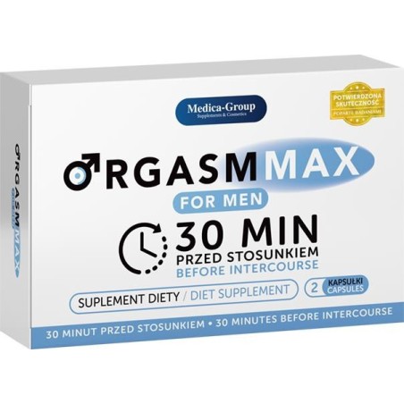 Tabletki na potencję erekcję mężczyzn ORGASM MAX