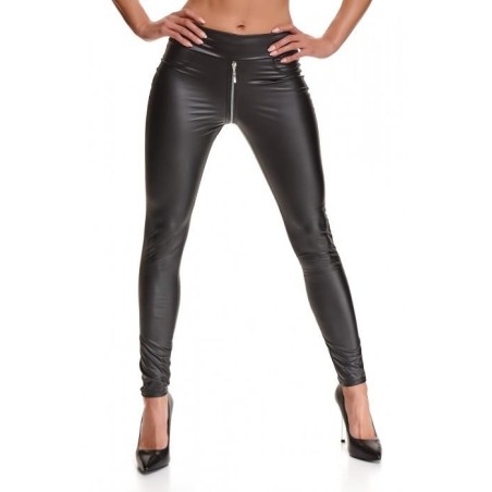 Bielizna - BRMADDALENA001 leginsy czarne rozmiar XL