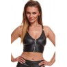 Bielizna - BRZITAI001 top czarny rozmiar XL
