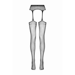 Suspender pantyhose Tula - Black
