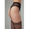 Suspender pantyhose Tula - Black