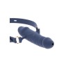 Silicone Breathable Penis Gag Blue