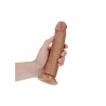 Duże Silikonowe żylaste dildo przyssawka 22,5 cm