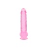 Duże żylaste dildo z przyssawka i jądrami 25,4cm