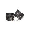 Bonded Leather Hand or Ankle Cuffs - With Adjustable Straps