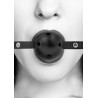 Breathable Ball Gag - With Bonded Leather Straps