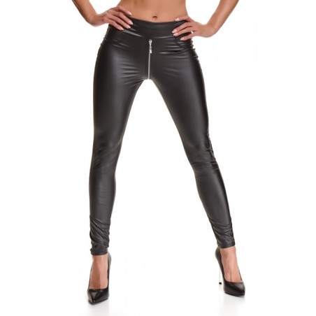Bielizna - BRMADDALENA001 leginsy czarne rozmiar L