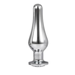 GLEAMING LOVE SILVER PLEASURE PLUG L