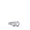 GLEAMING LOVE SILVER PLEASURE PLUG L