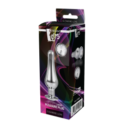 GLEAMING LOVE SILVER PLEASURE PLUG L