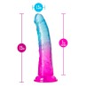 B YOURS BEAUTIFUL SKY 7 INCH DILDO SUNSET