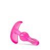 B YOURS CURVY ANAL PLUG PINK