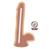 Dual density dildo6 inch balls