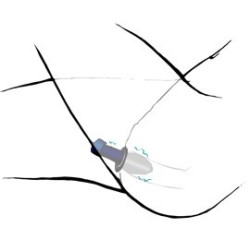Otwarty korek analny plug tunel sex zatyczka 10cm