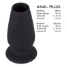 Otwarty korek analny plug tunel sex zatyczka 10cm