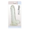 Dildo na przyssawce realistyczny penis jądra 25cm